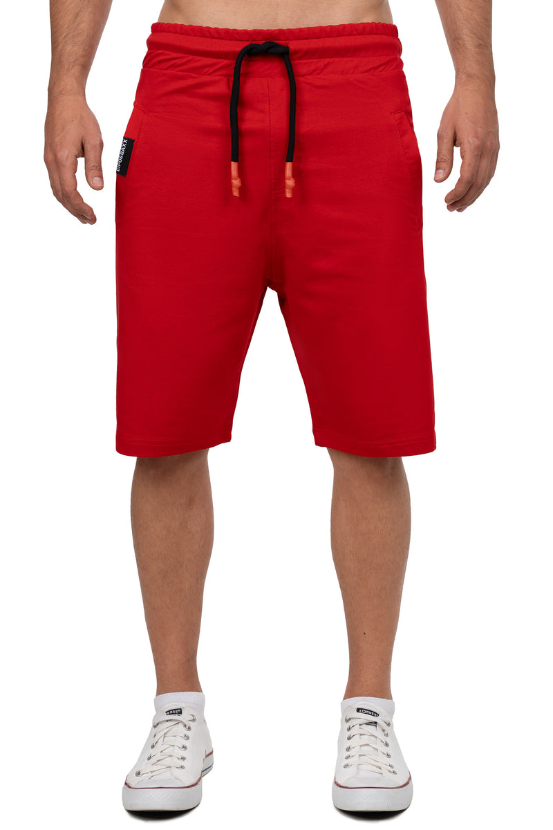 Herren Regular Fit Shorts Mid Waist in Red – Cipo & Baxx