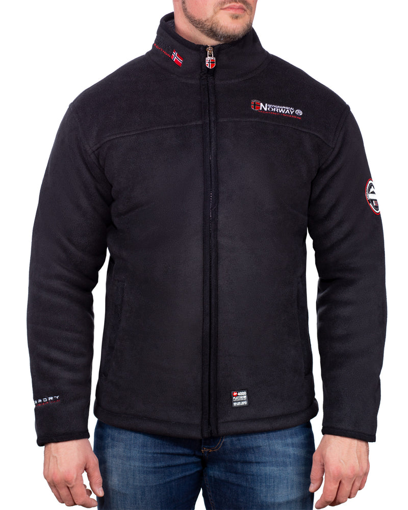 Herren Regular Fit Jacke ubolt in Black – Geographical Norway