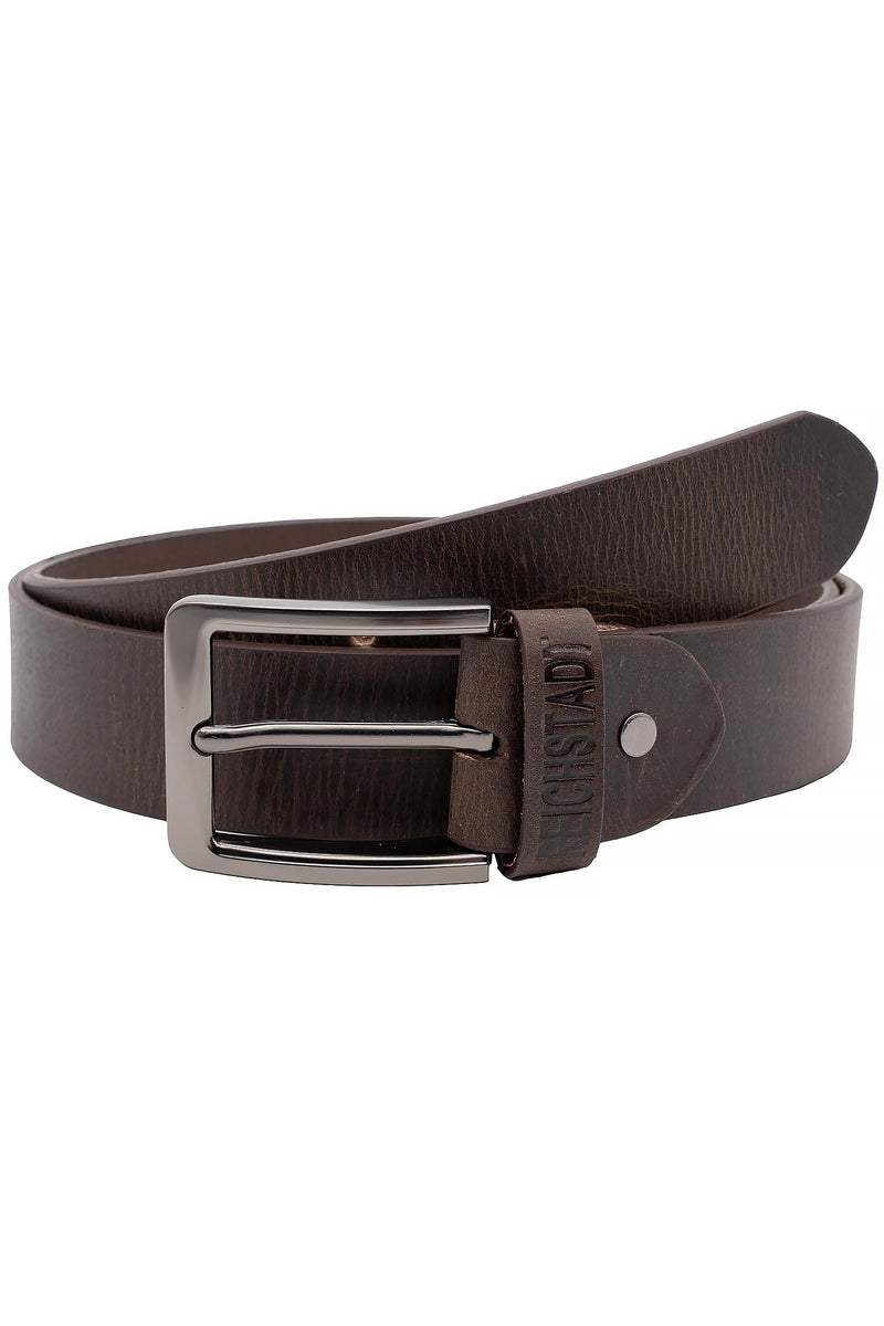 Herren Fashion Gürtel Echtleder 25RS060 - Vintage Brown