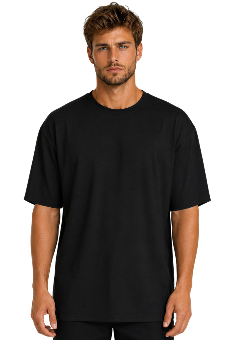 Herren Relaxed Fit T-Shirt 24RS058 - Black