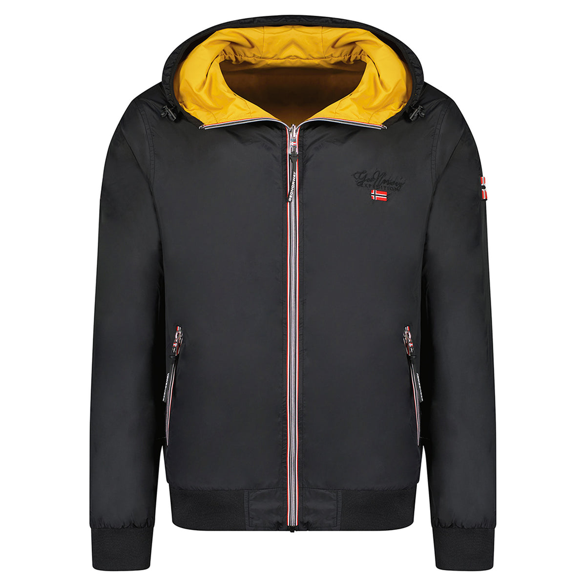 Herren Regular Fit Jacke Wendbar arrivial men in Black – Geographical Norway