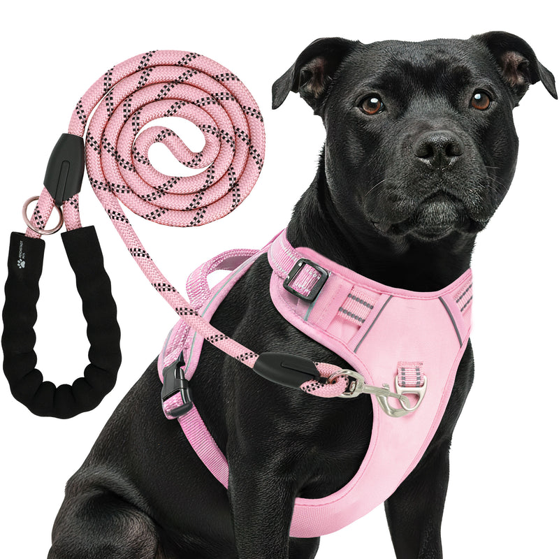 RS Pets Hundegeschirr & Leinen Set 25RSP083-4 - Pink