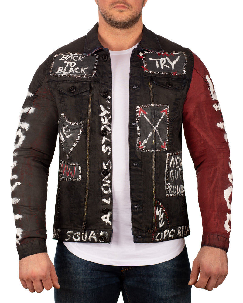 Herren Regular Fit Jacke in Black – Cipo & Baxx