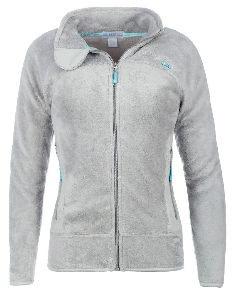 Damen Regular Fit Jacke upaline in Light Grey – Geographical Norway