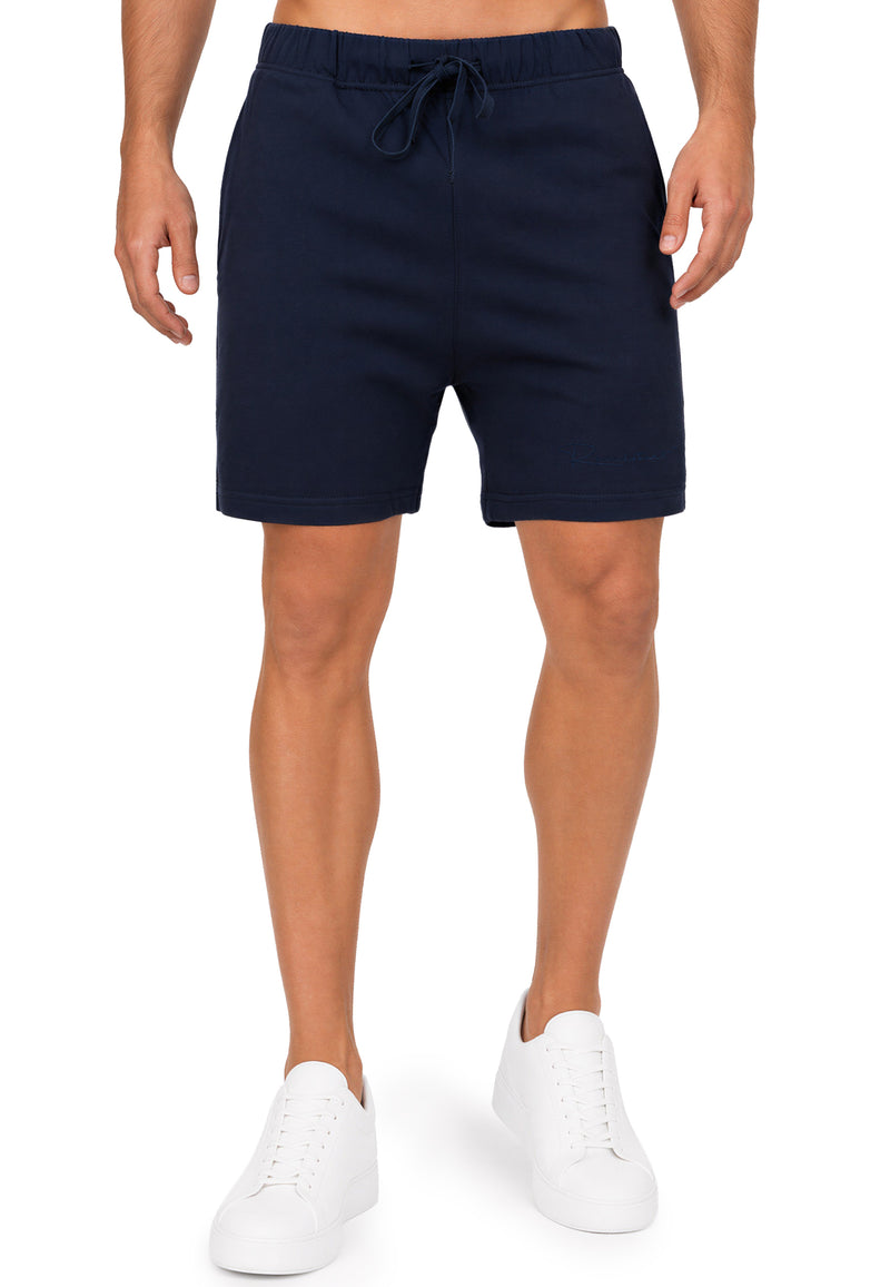 Herren Regular Fit Shorts Mid Waist 25RS072 - Purplish Blue