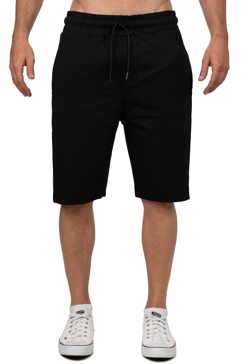 Herren Regular Fit Shorts Mid Waist in Black – Cipo & Baxx