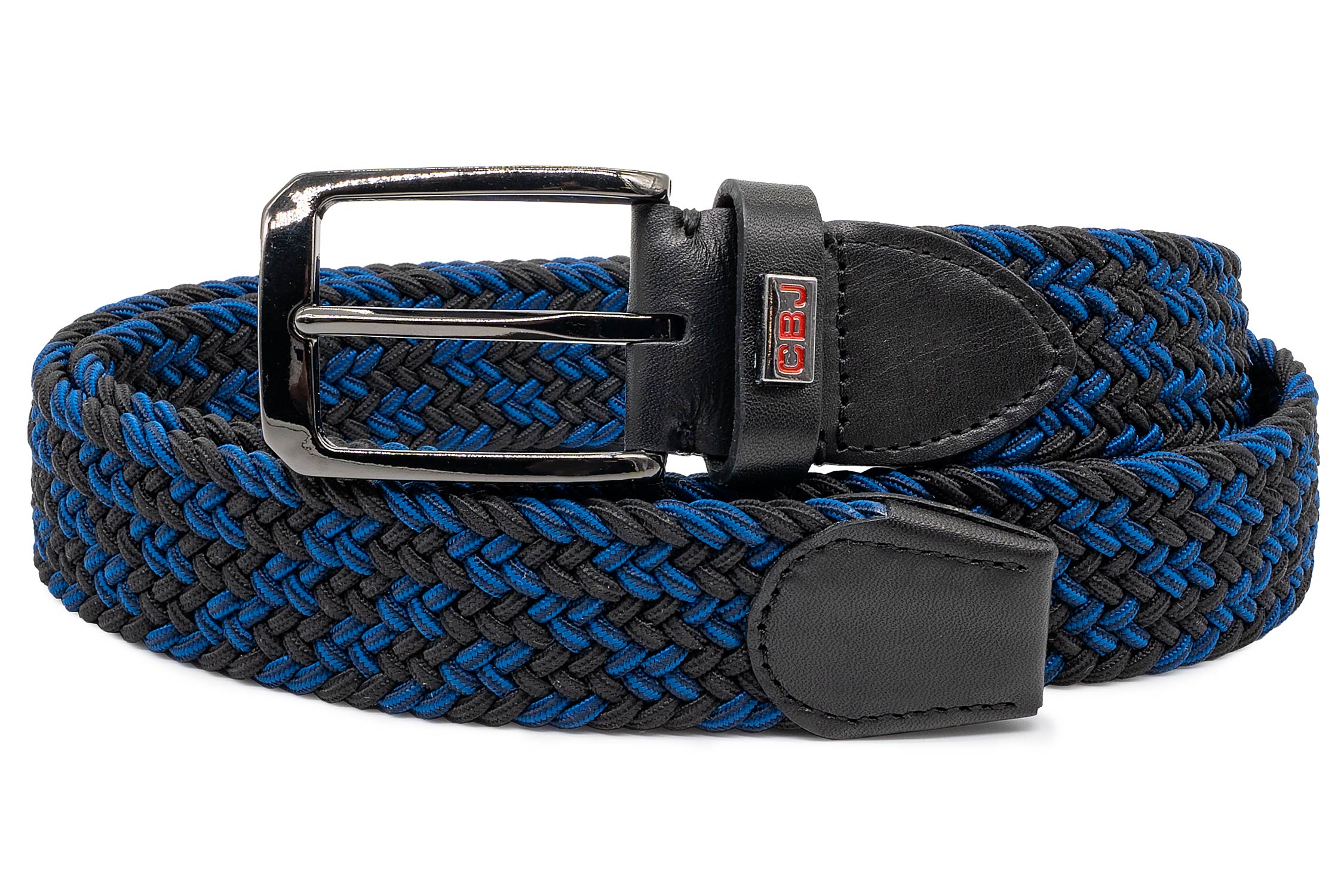 Herren Stoffgürtel CG188 - Black-Blue
