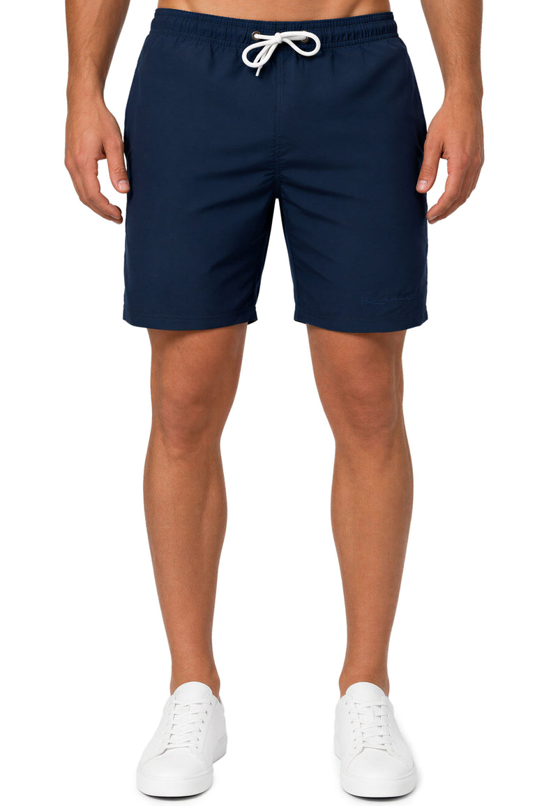 Herren Regular Fit Shorts Mid Waist in Dark Blue – Reichstadt