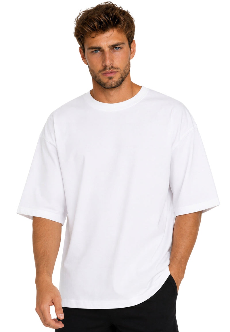 Herren Oversized T-Shirt 25RS070 - White