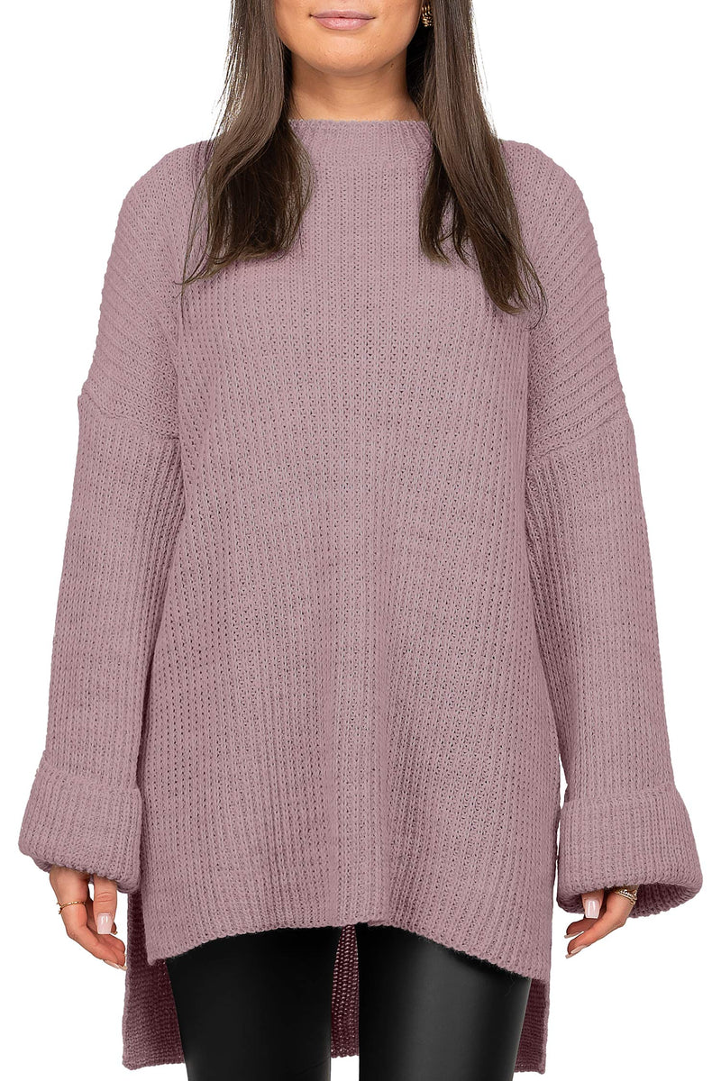 Damen Relaxed Fit Pullover in Taupe – Reichstadt