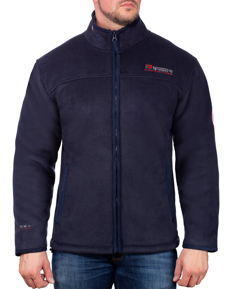 Herren Regular Fit Jacke usine in Navy – Geographical Norway