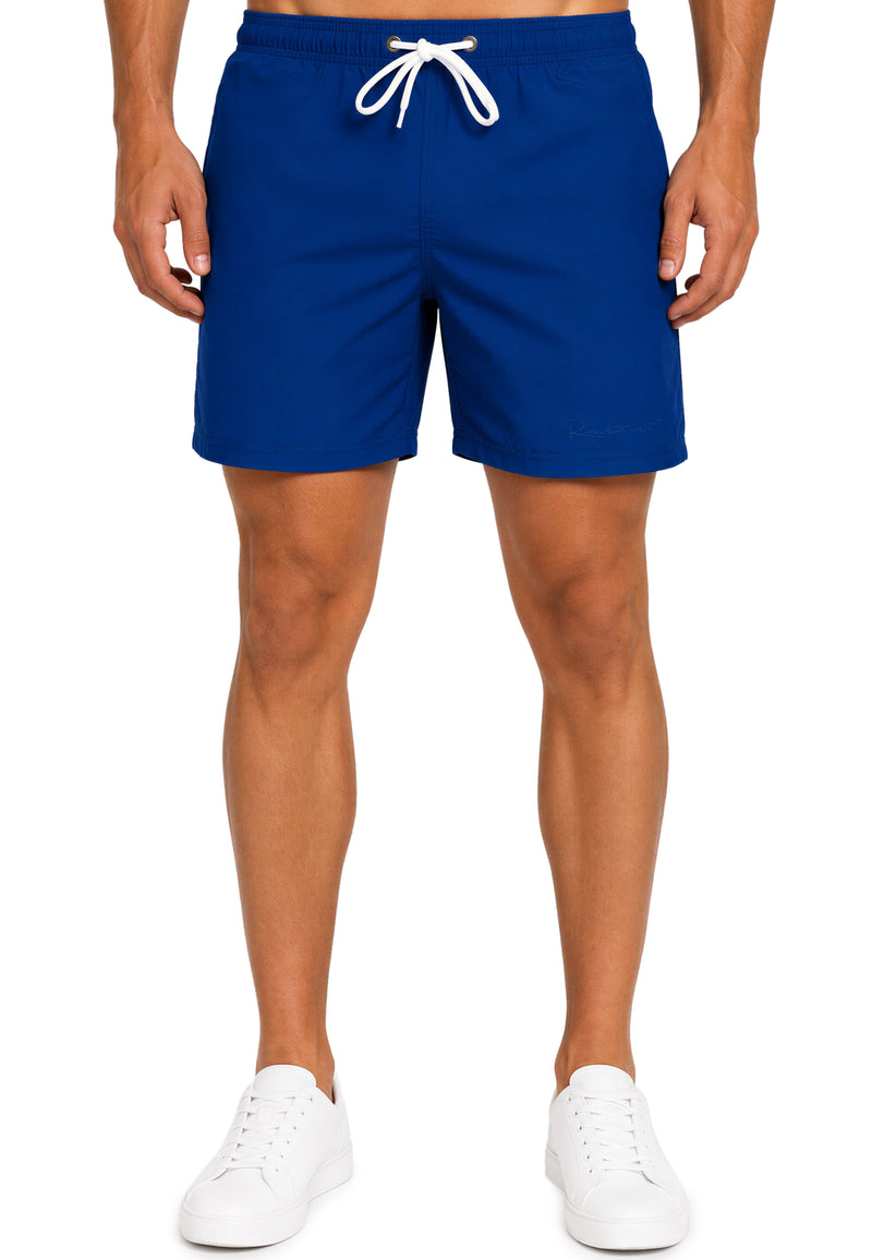 Herren Regular Fit Shorts Mid Waist in Navy Blue – Reichstadt