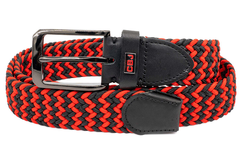 Herren Stoffgürtel CG188 - Red-Black