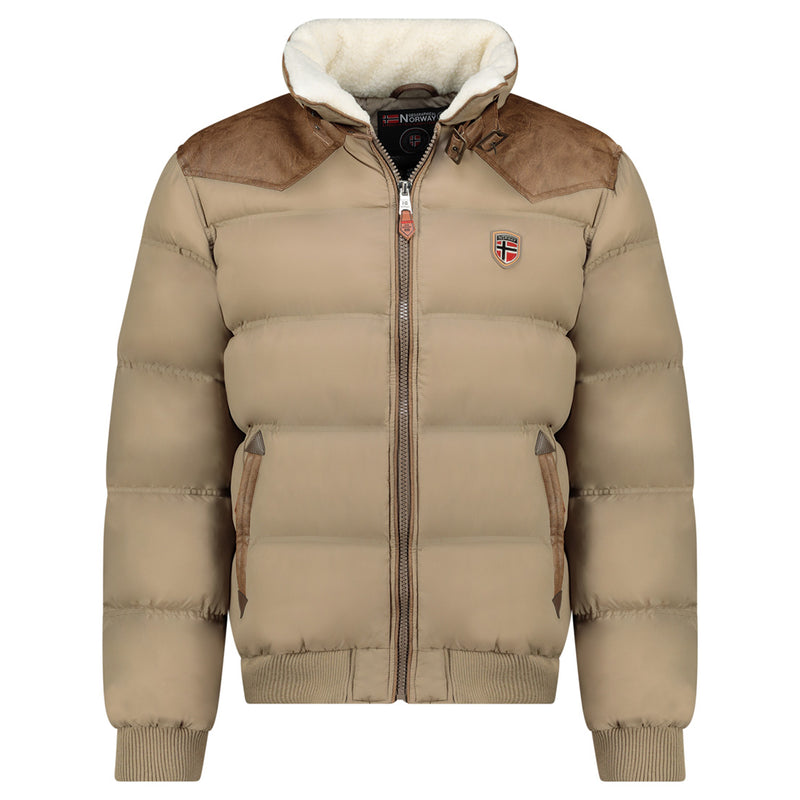 Herren Regular Fit Jacke abramovitch in Beige – Geographical Norway