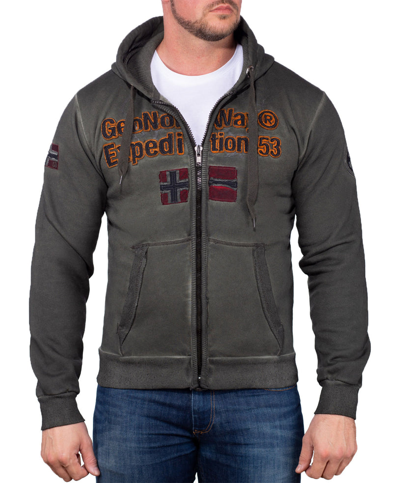 Herren Regular Fit Jacke gimdo - Khaki