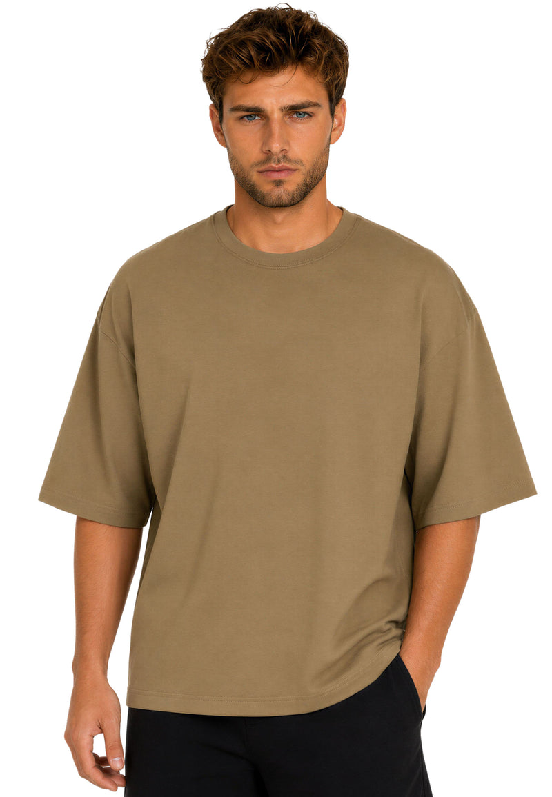 Herren Oversized T-Shirt 25RS070 - Khaki