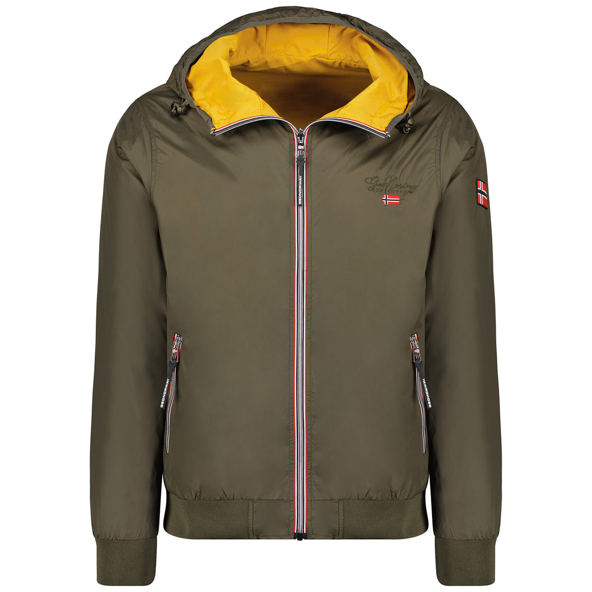 Herren Regular Fit Jacke Wendbar arrivial men in Khaki – Geographical Norway