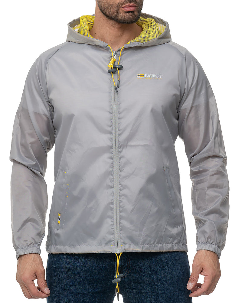Herren Regular Fit Jacke boat men in Light Grey – Geographical Norway