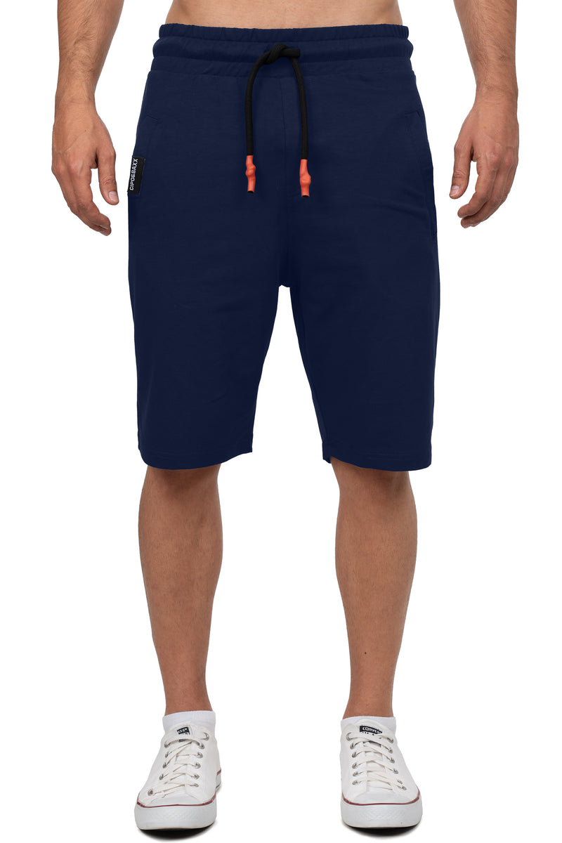 Herren Regular Fit Shorts Mid Waist in Navy – Cipo & Baxx