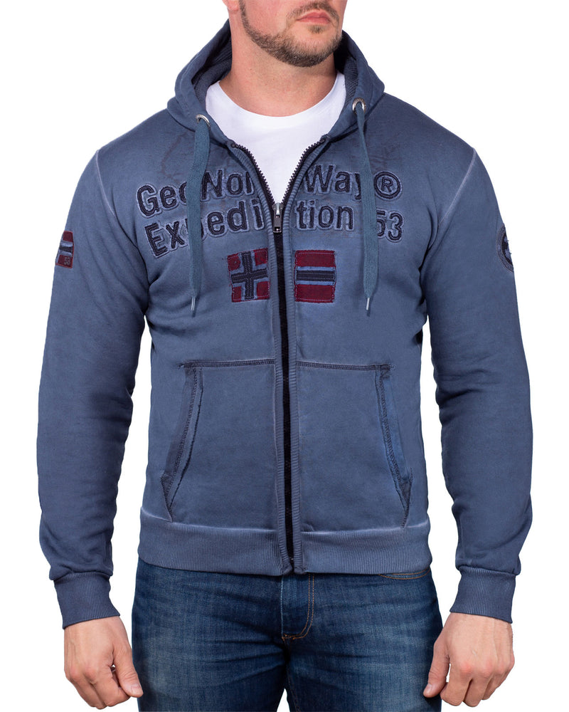 Herren Regular Fit Jacke gimdo in Navy – Geo Norway