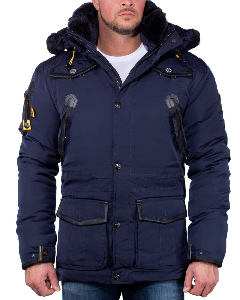 Herren Regular Fit Jacke acrobate in Navy – Geographical Norway