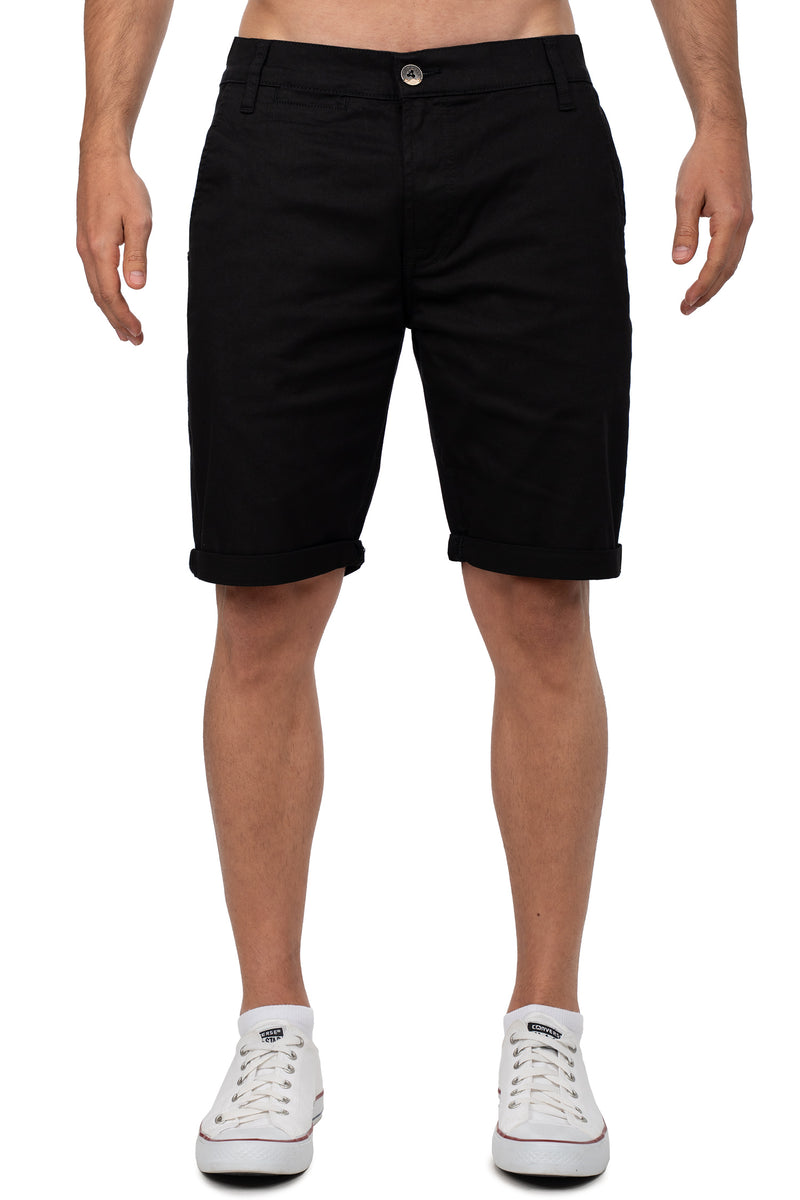 Herren Regular Fit Shorts Logo-Detail in Black – Cipo & Baxx