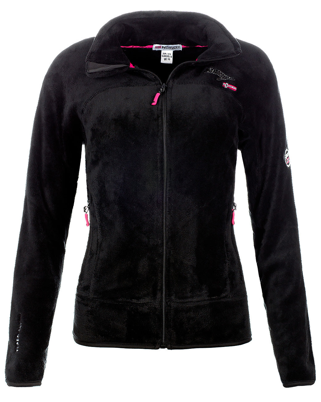 Damen Regular Fit Jacke upaline - Black