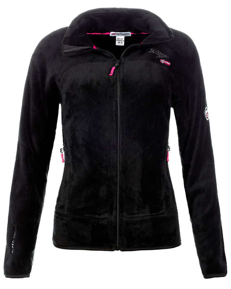 Damen Regular Fit Jacke upaline in Black – Geographical Norway