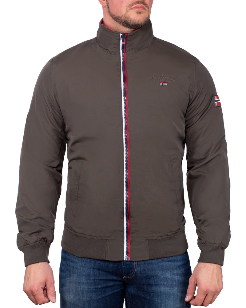 Herren Regular Fit Allwetterjacke benilde in Khaki – Geo Norway