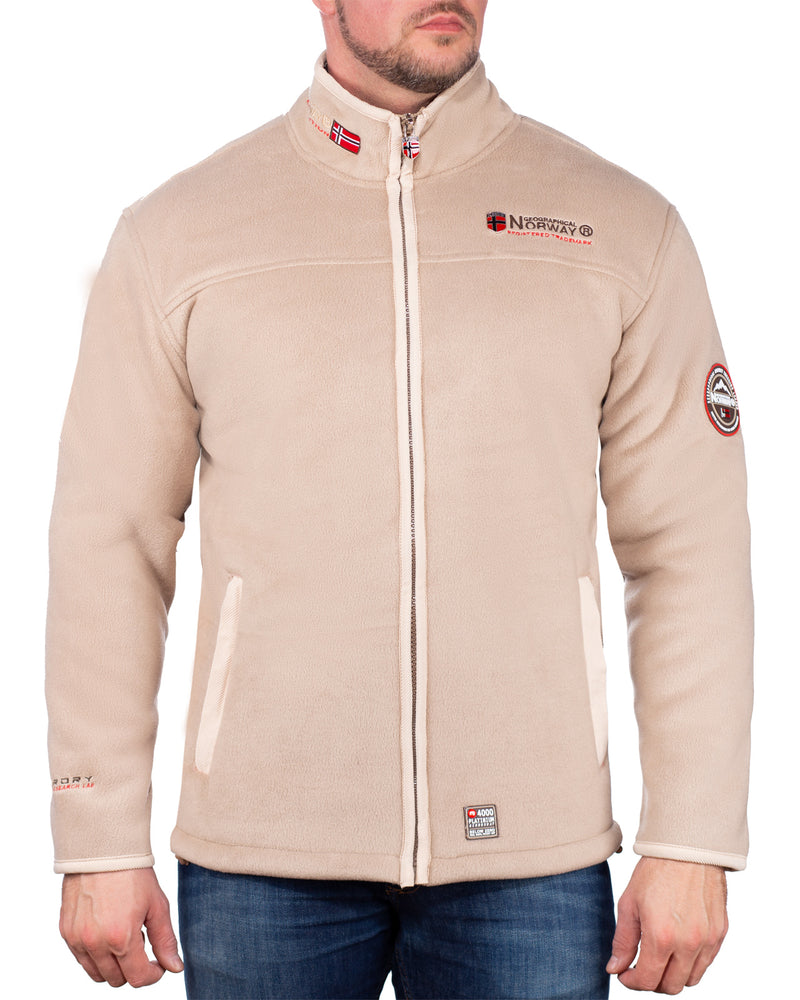Herren Regular Fit Jacke ubolt in Camel – Geographical Norway