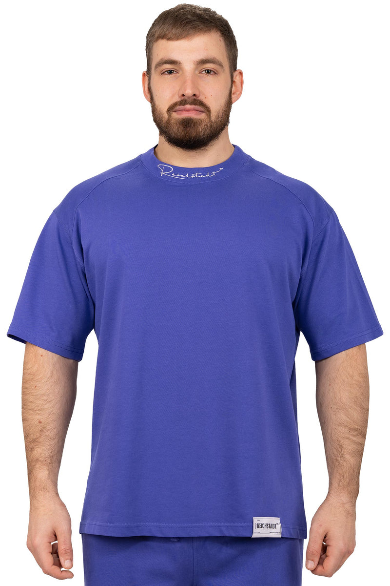 Herren Relaxed Fit T-Shirt in Light Purple – Reichstadt