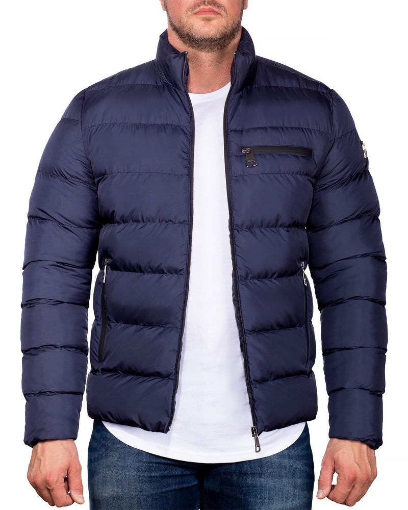 Herren Regular Fit Jacke in Navy – Cipo & Baxx