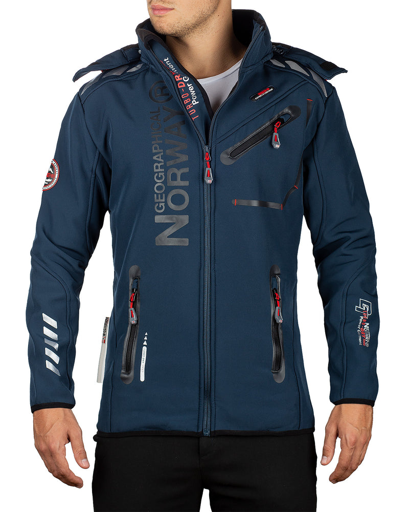 Herren Regular Fit Softshelljacke royaute men - ASSORT Navy