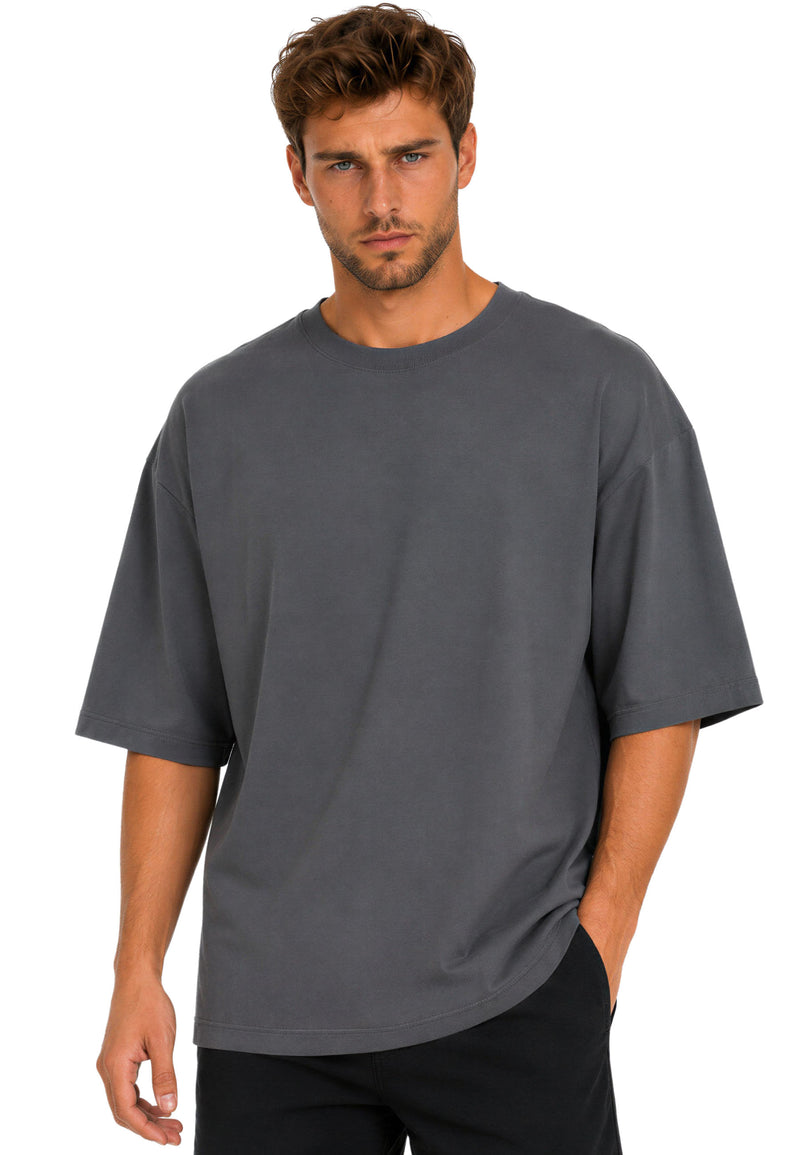 Herren Oversized T-Shirt 25RS070 - Dark Grey