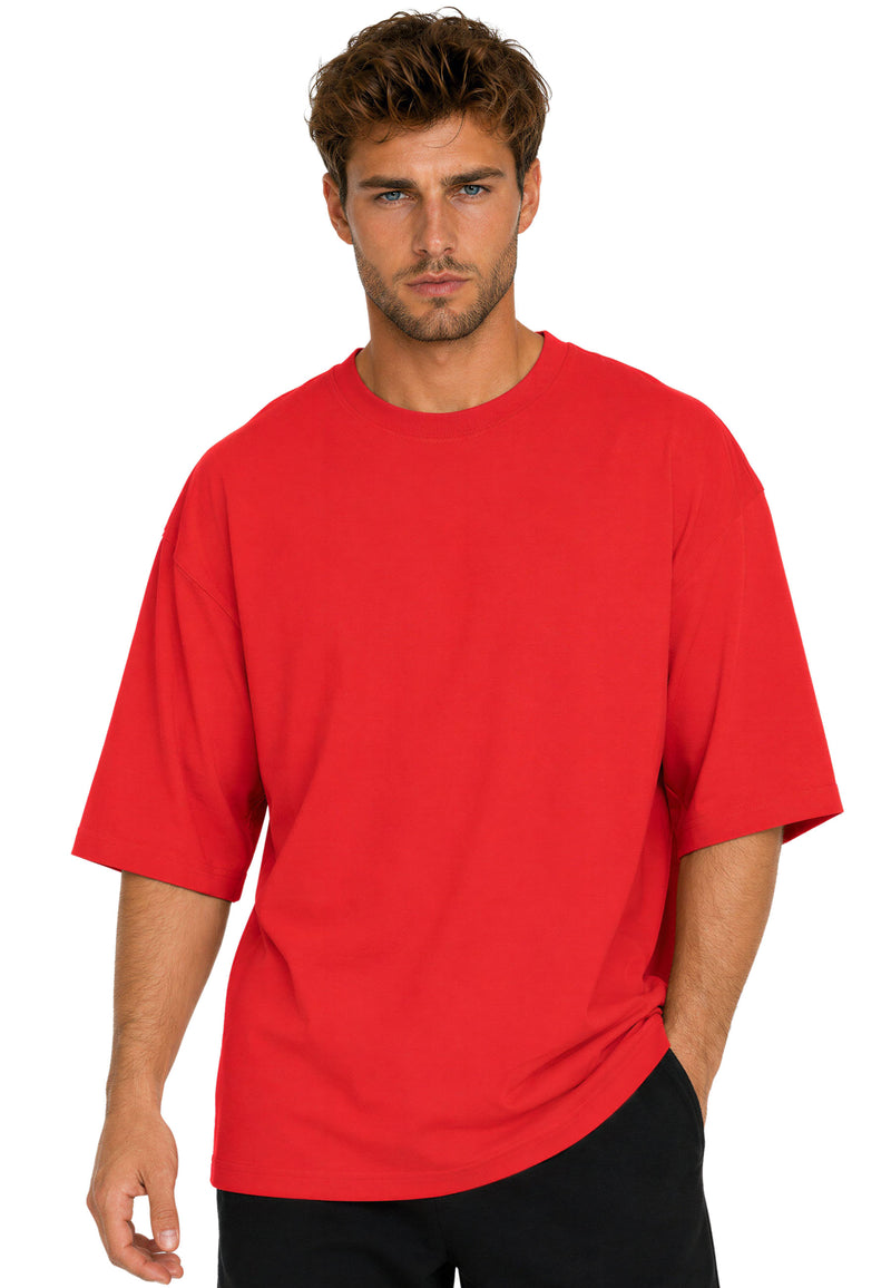 Herren Oversized T-Shirt 25RS070 - Red
