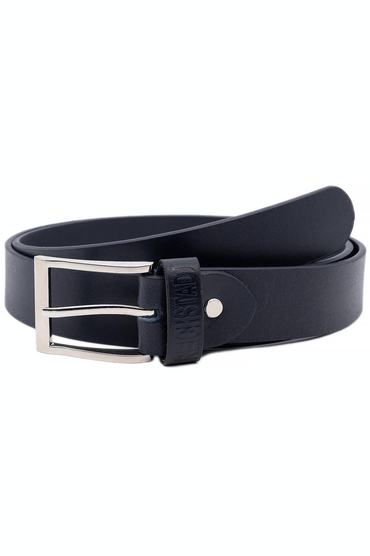 Herren Business Ledergürtel in Navy Blue – Reichstadt