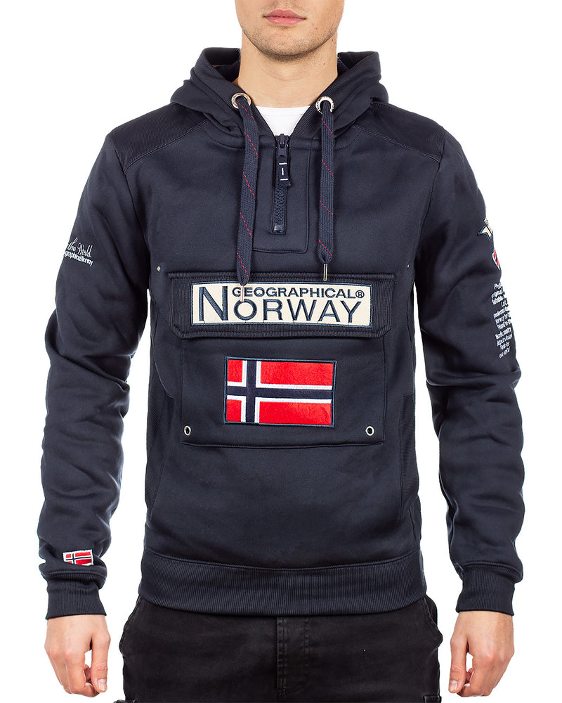 Herren Regular Fit Hoodie gymclass men - Navy