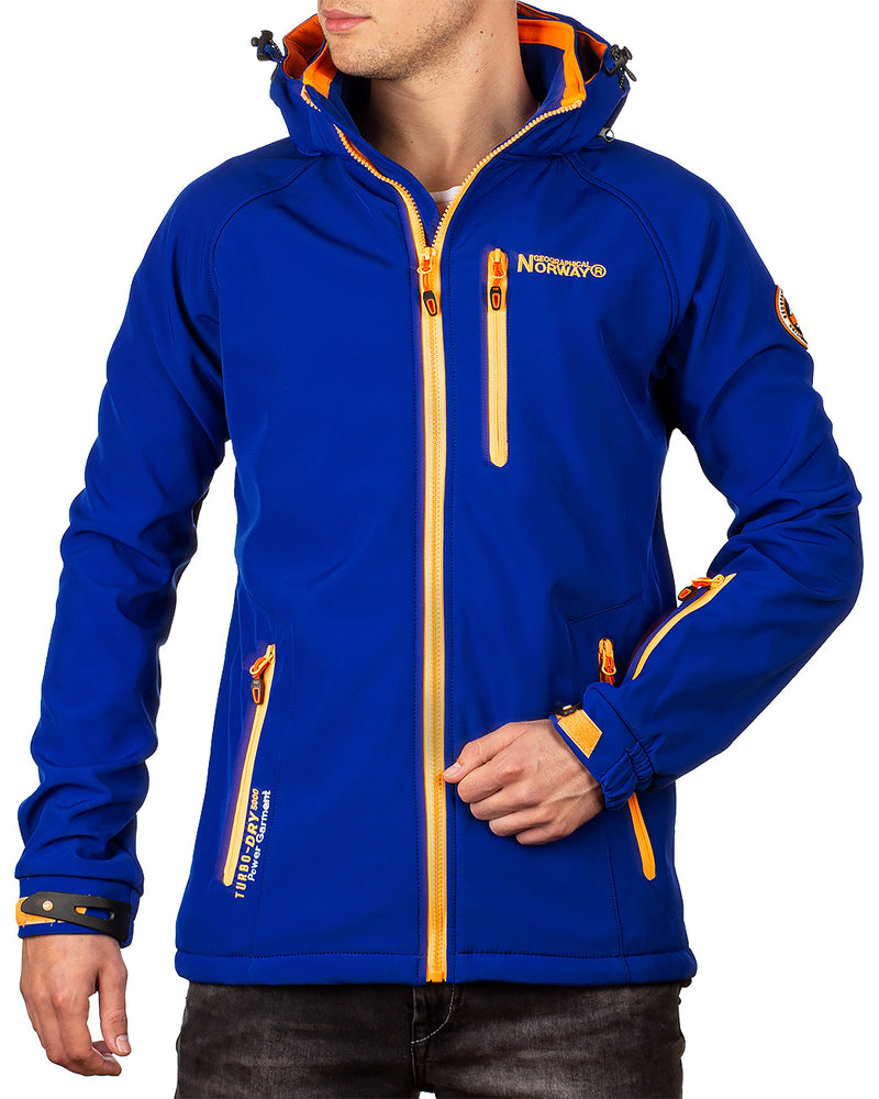 Herren Regular Fit Jacke texico - Royal Blue