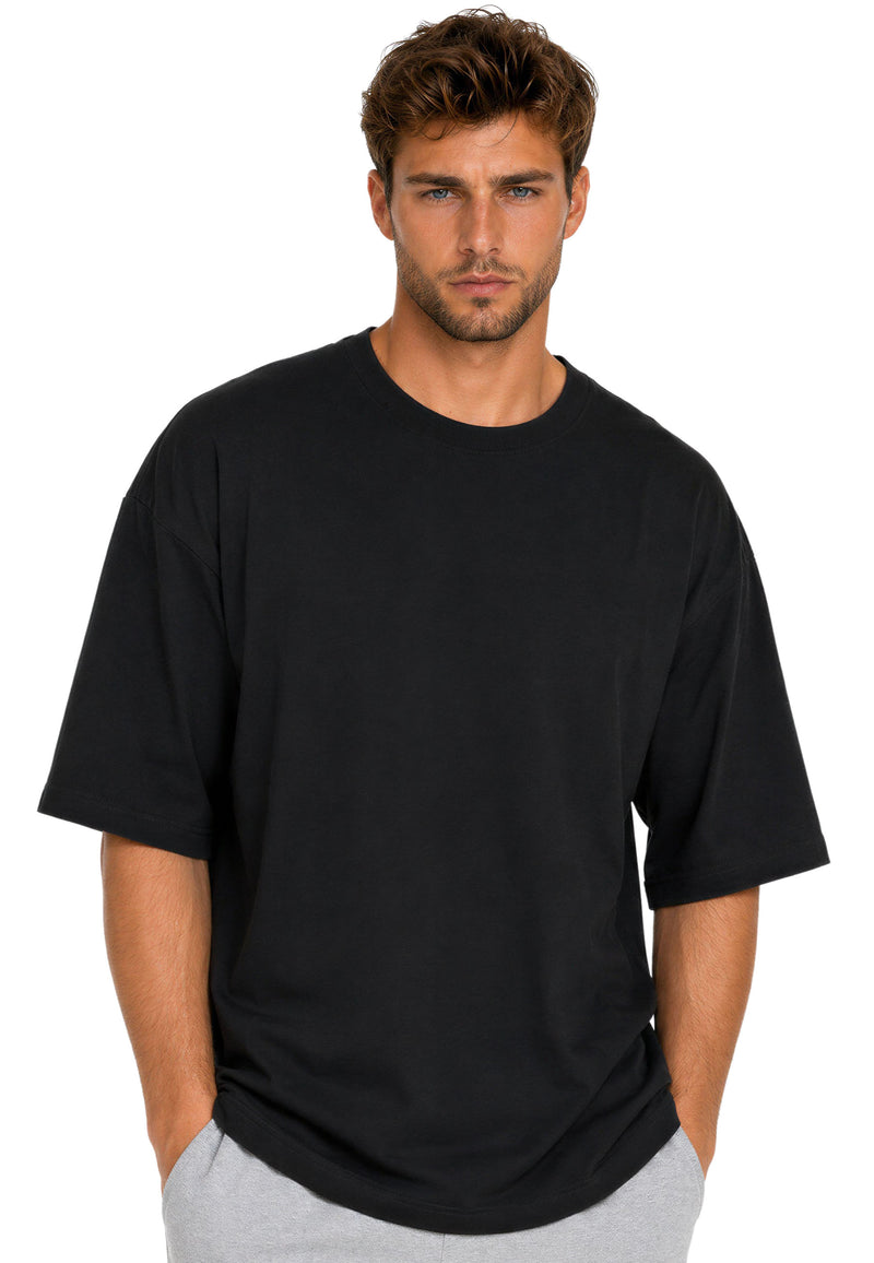 Herren Oversized T-Shirt 25RS070 - Black