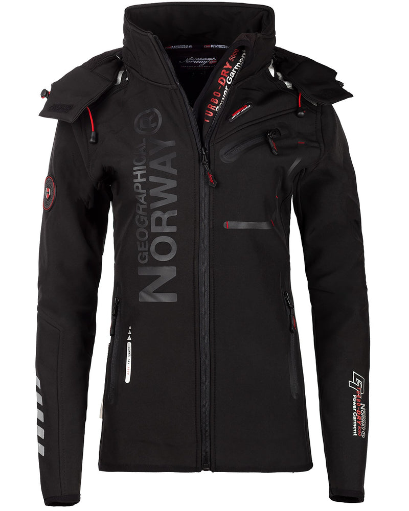 Damen Regular Fit Allwetterjacke reine lady in Black ASSORT – Geographical Norway