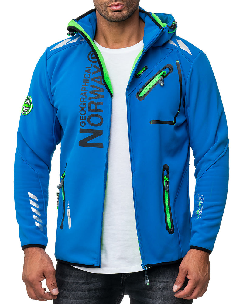 Herren Regular Fit Softshelljacke royaute men - Blue