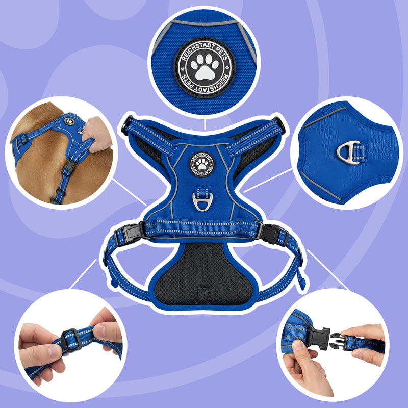 RS Pets Hundegeschirr & Leinen Set 25RSP083-4 - Blue