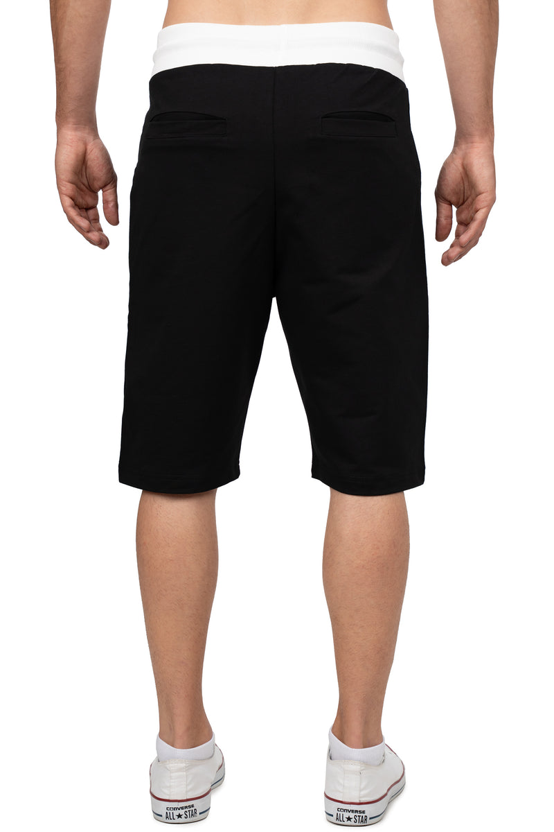 Herren Gerade Shorts Mid Waist CK300 - Black
