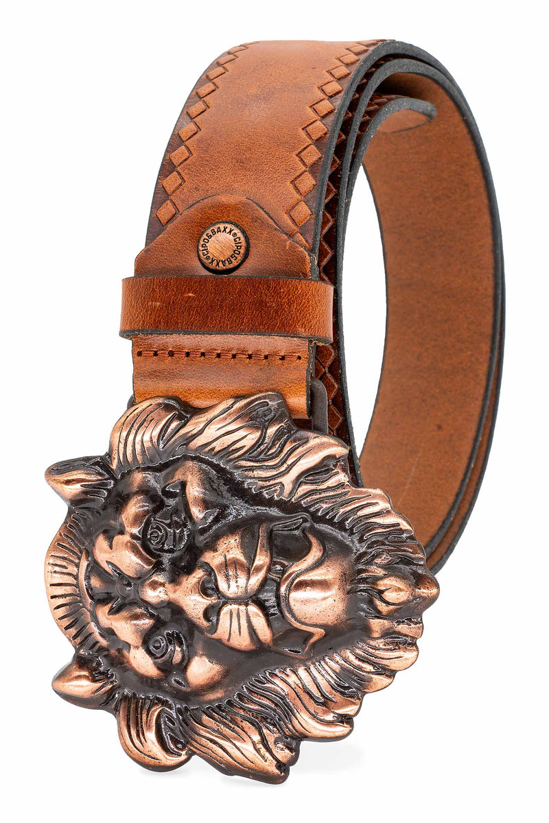 Herren Gürtel CG196 - Taba
