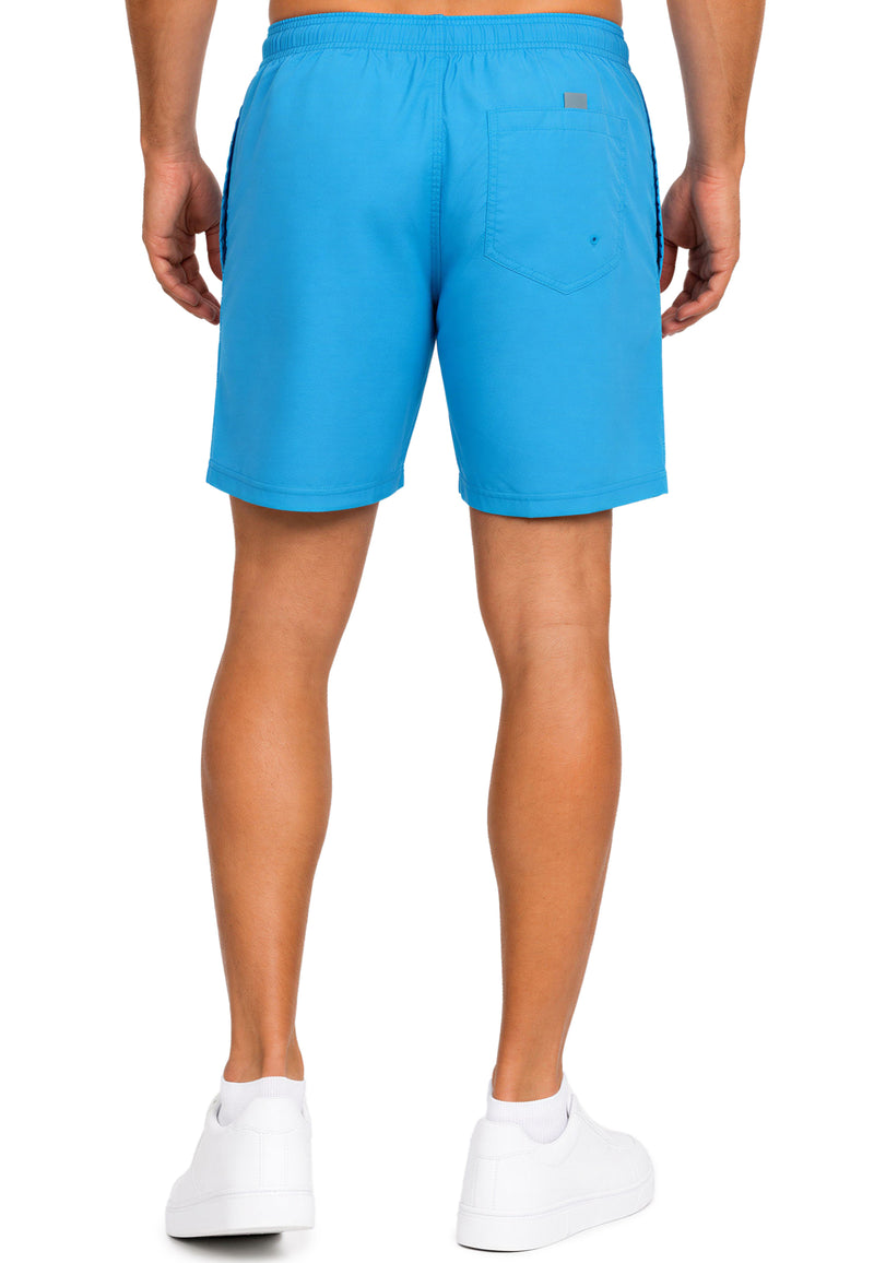Herren Regular Fit Shorts Mid Waist 25RS073 - Sky Blue