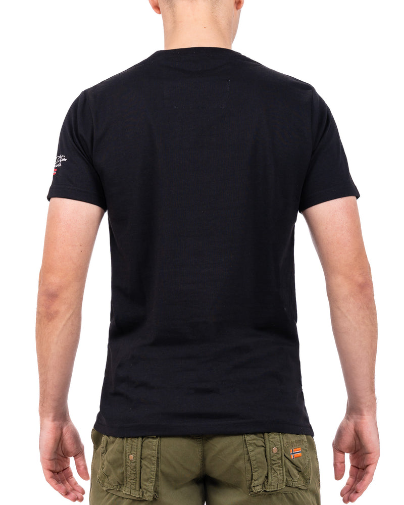 Herren Regular Fit T-Shirt jiami men - Black