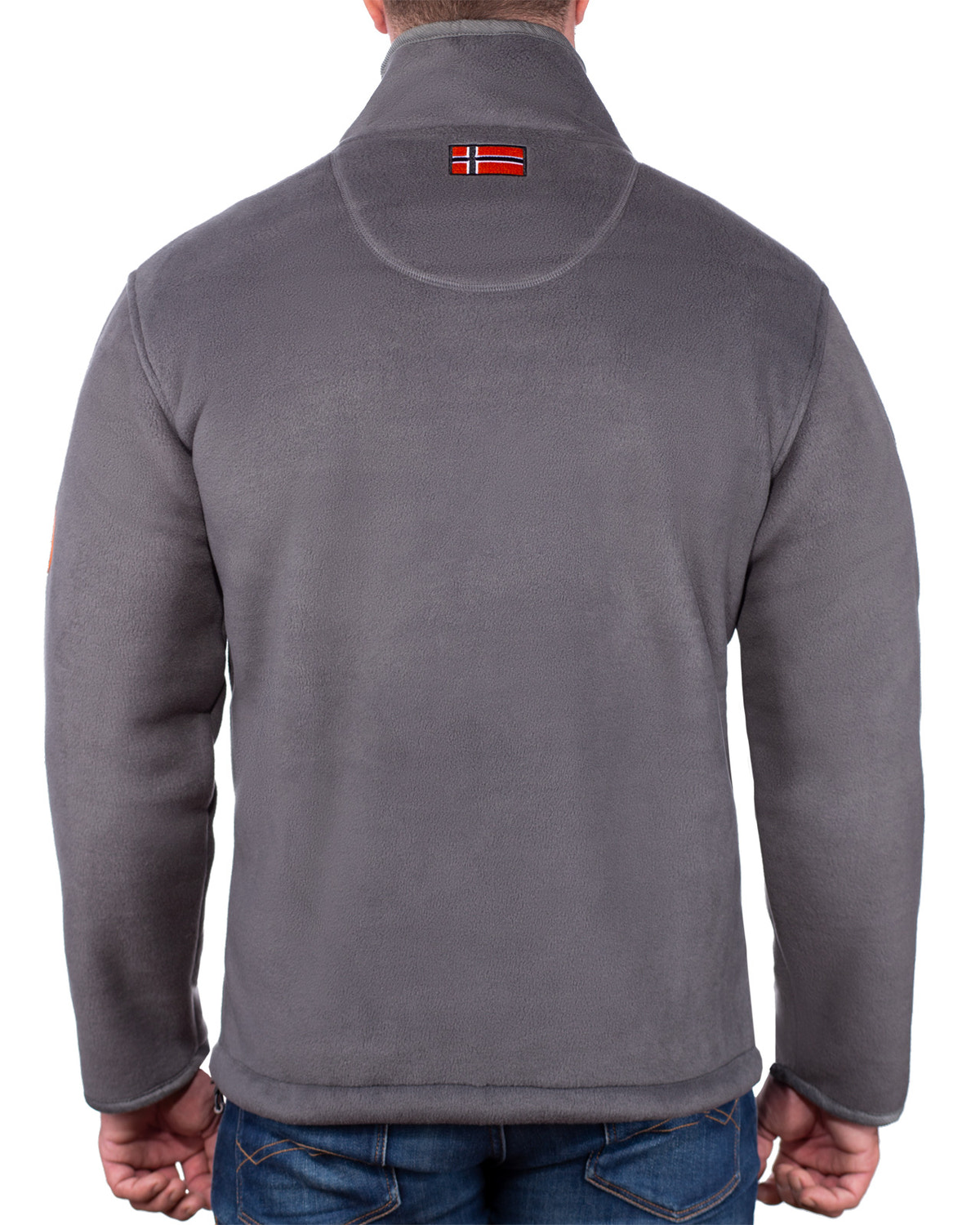 Herren Regular Fit Jacke usine in Dark Grey – Geographical Norway – Ansicht 2
