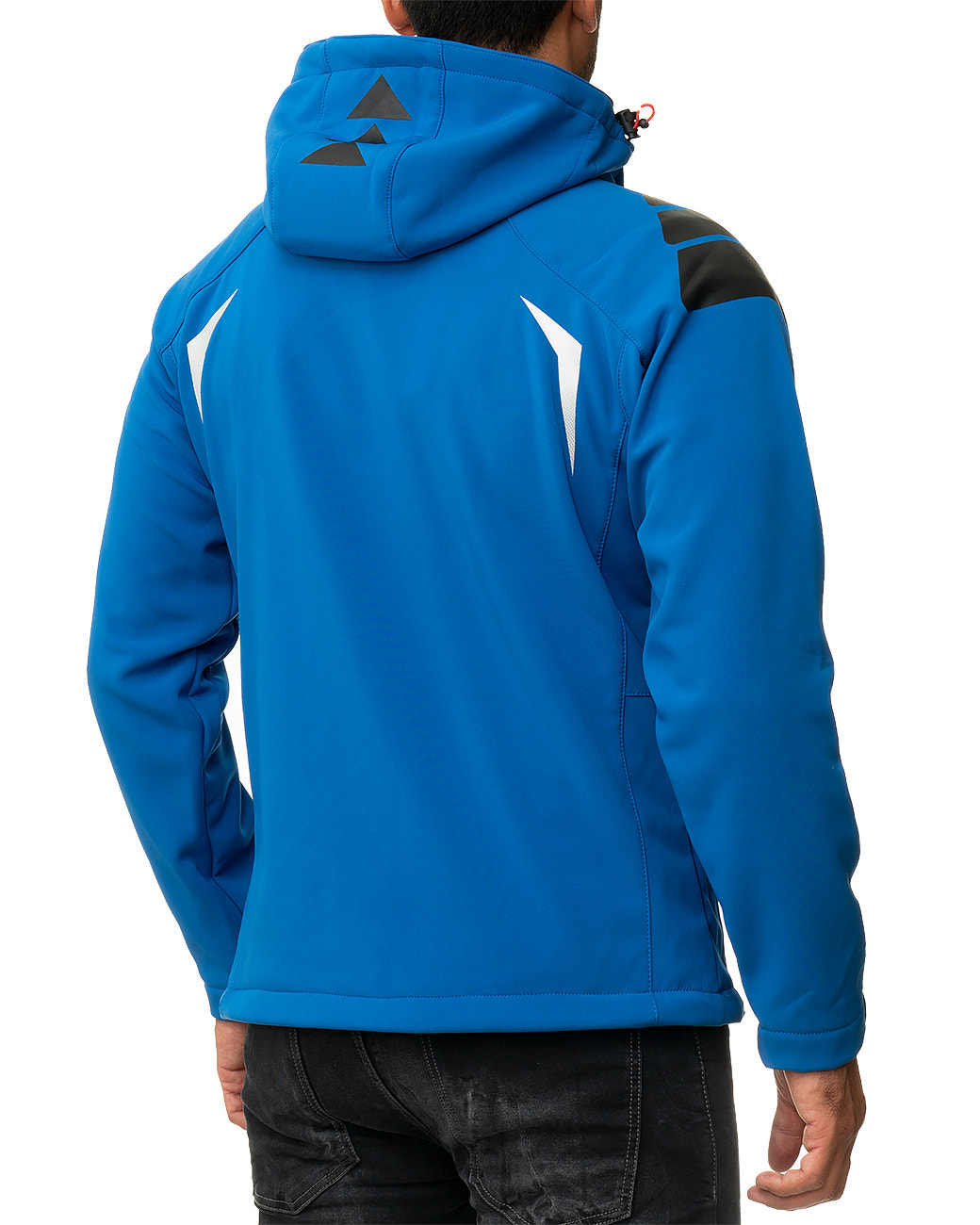 Herren Regular Fit Softshelljacke techno men in Royal Blue – Geographical Norway – Ansicht 2