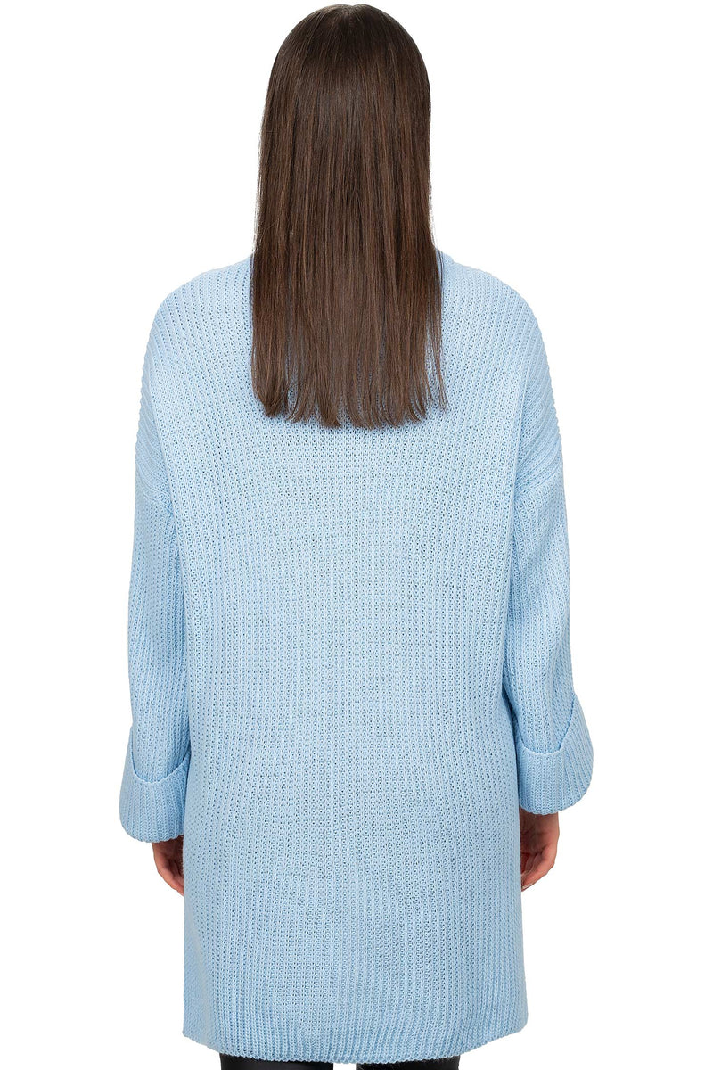 Damen Relaxed Fit Pullover 25RSW067 - Baby Blue