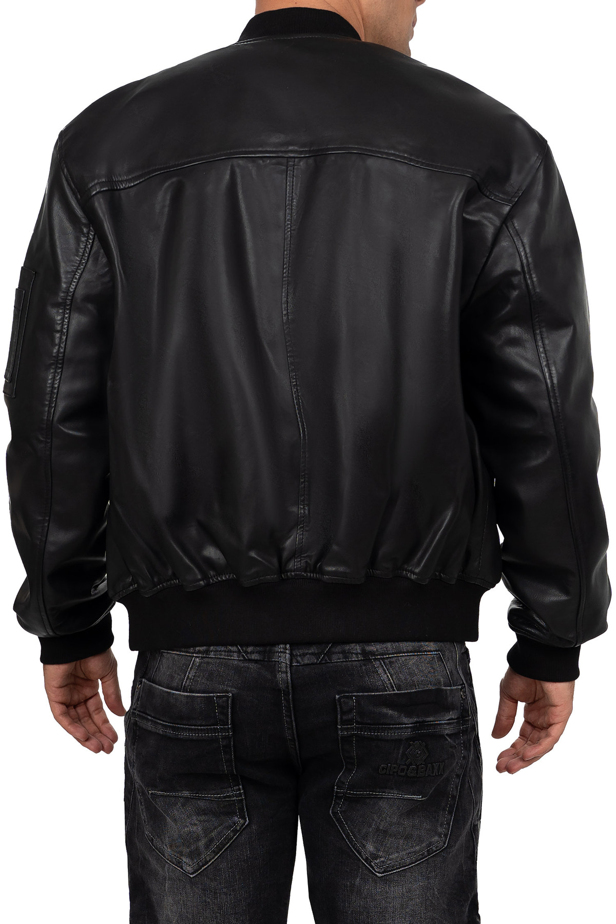 Herren Regular Fit Jacke in Black – Reichstadt – Ansicht 2